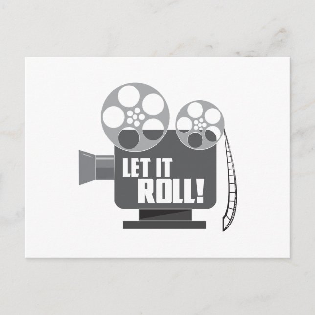 Let It Roll Postcard (Front)