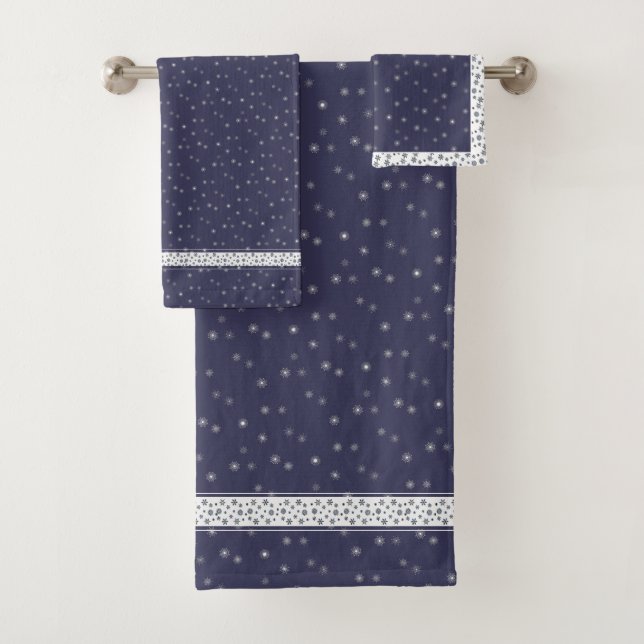 Let It Snow! Bath Towel Set (Insitu)
