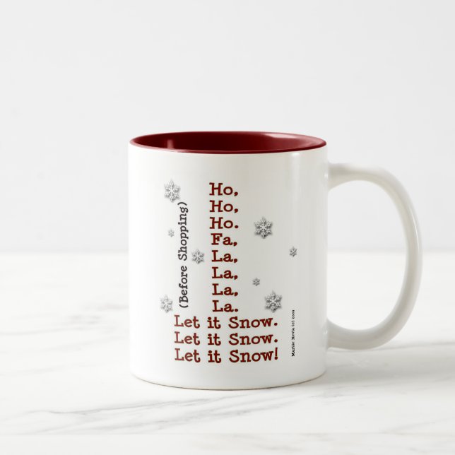 Let It Snow - Before & After Shopping - Mug (Right)