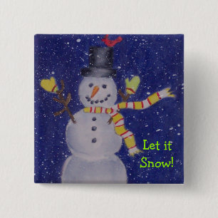 Let it Snow Button