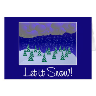 Let it Snow Card