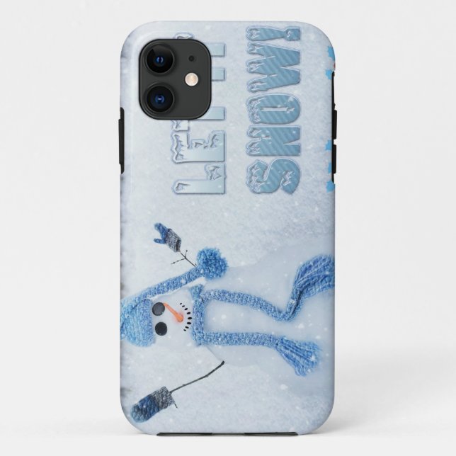 Let It Snow Case-Mate iPhone Case (Back)