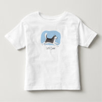 "Let it Snow!" Cheerful Dog Design