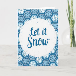 Let It Snow Christmas Card