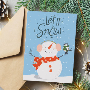 Let it Snow Christmas Card