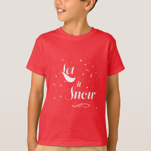 'Let it Snow' Christmas Holiday Season Fun Cool T-Shirt