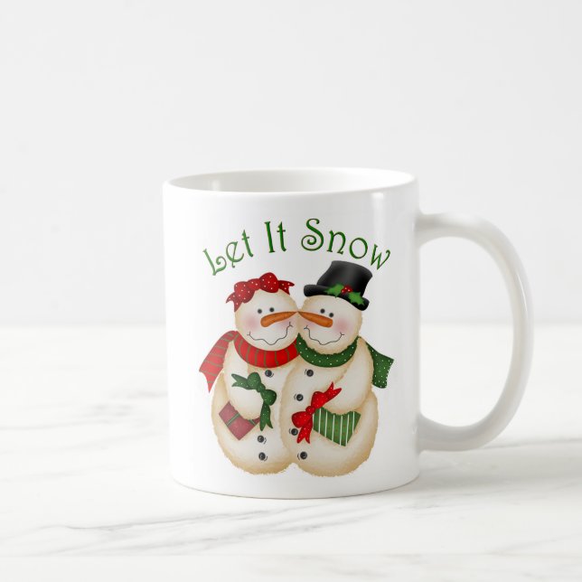 Let It Snow Coffee Mug (Right)