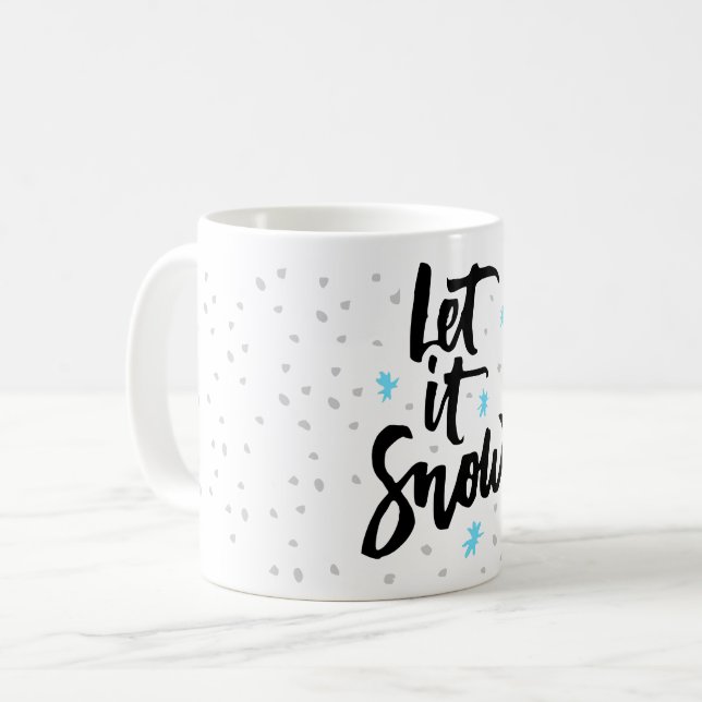 Let It Snow Coffee Mug (Front Left)