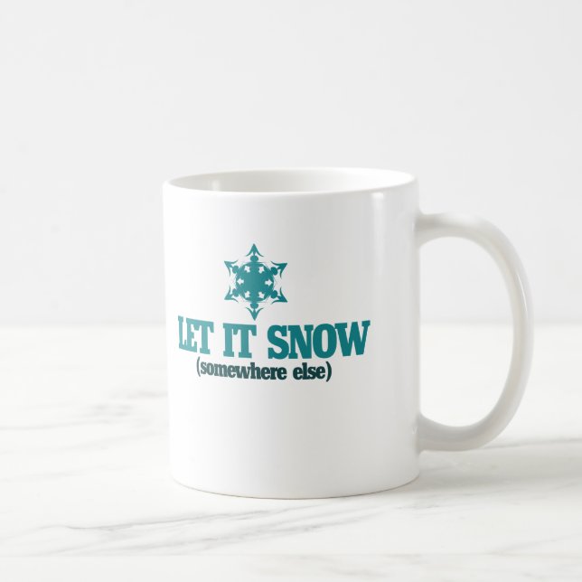 Let it Snow Coffee Mug (Right)