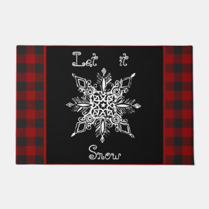 Let it snow  doormat