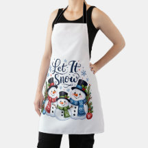 Let It Snow Family Snowmen