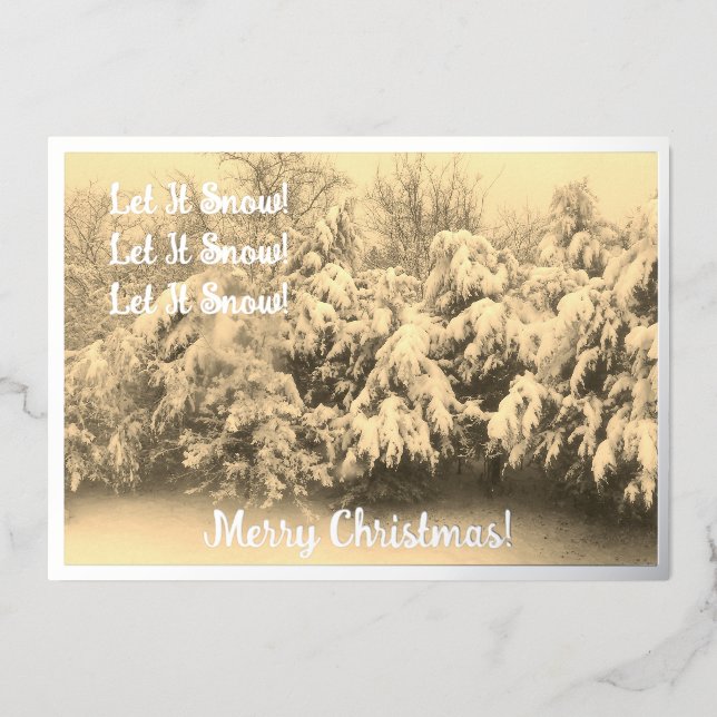 Let It Snow Holiday (Front)