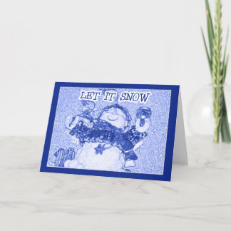 Let it Snow Holiday Card