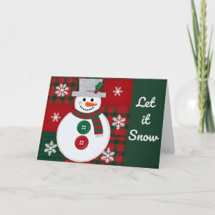 Let it Snow Holiday Card