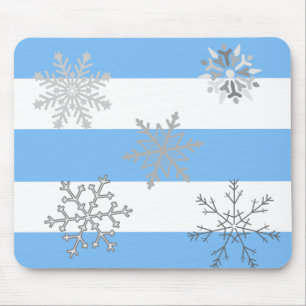 Let it Snow in a Winter Wonderland Mouse Mat