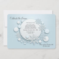 Let It Snow Invitation
