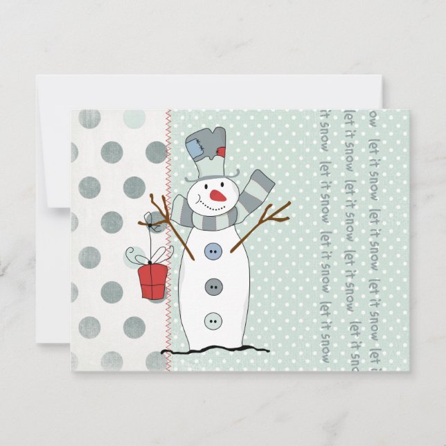 Let It Snow Invitations (Front)