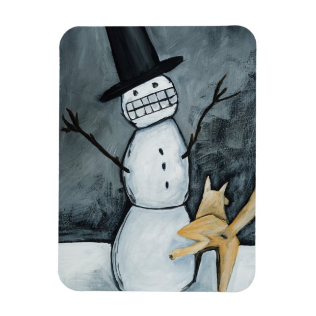 Let it snow! magnet (Vertical)