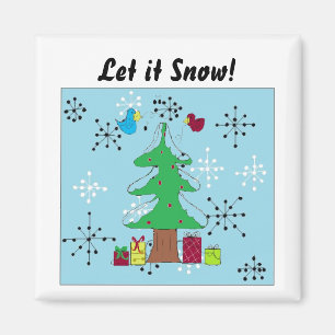 Let it Snow! Magnet