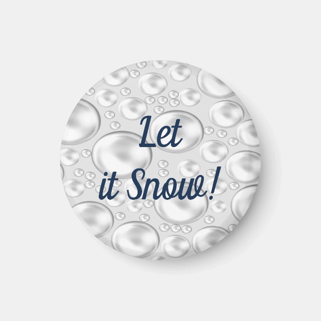 Let it Snow Magnet (Front)