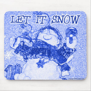 Let It Snow Mousepad