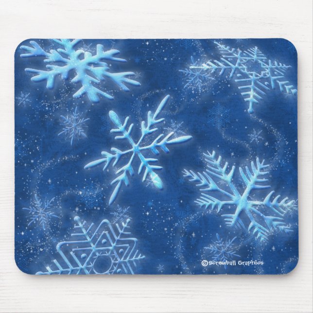 Let It Snow Mousepad (Front)