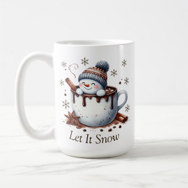 Let It Snow Mug (Left)