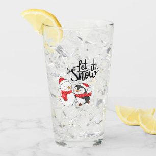 Let It Snow on a Glass