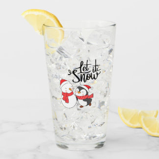 Let It Snow on a Glass