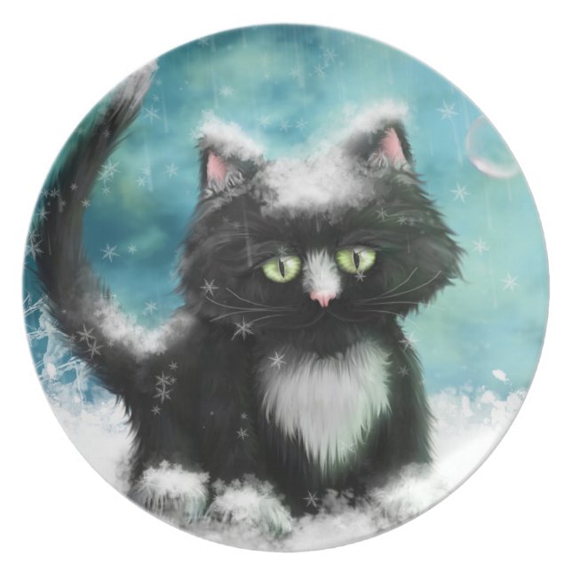 Let It Snow Plate (Front)