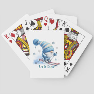 Let It Snow Playing Cards