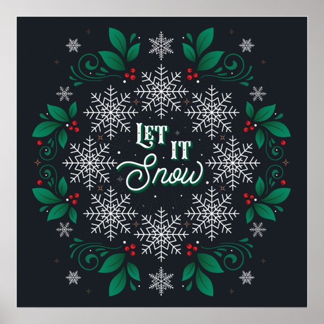 Let It Snow Poster 24x24 (Front)