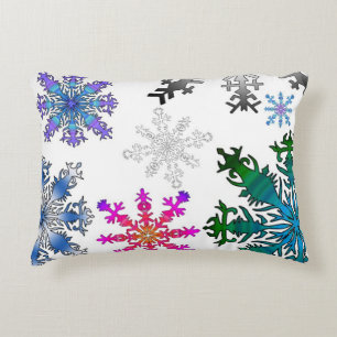 "Let It Snow" Rectangle Pillow