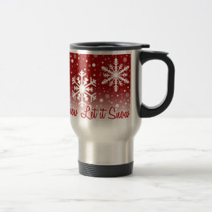 Let It Snow Red - mug