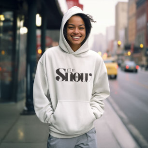 Let It Snow, Santa Claus Merry Christmas Hoodie