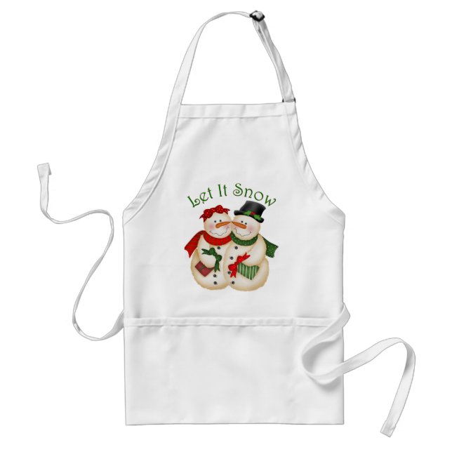 Let It Snow Standard Apron (Front)
