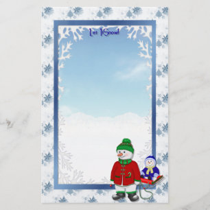 Let It Snow Stationery