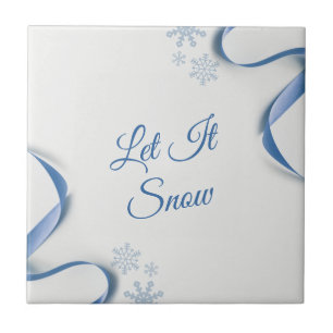 Let It Snow Tile