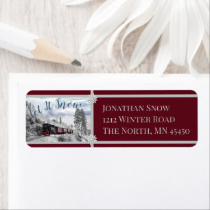 Let It Snow Train Ride