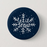 Let It Snow Type Design