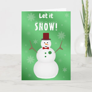 Let it Snow ver. 1 Card