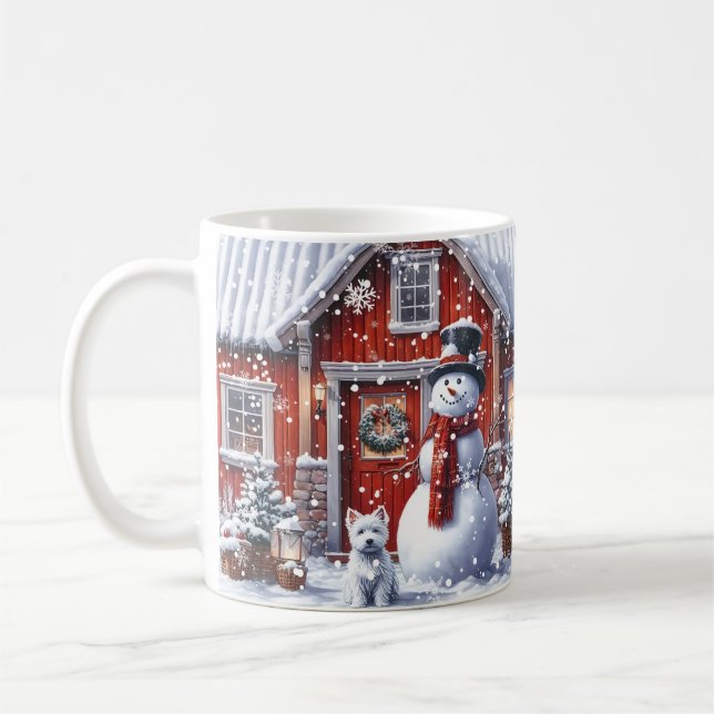 Let It Snow VI Coffee Mug (Left)