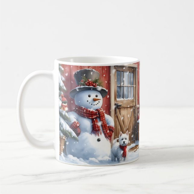 Let It Snow VII Coffee Mug (Left)