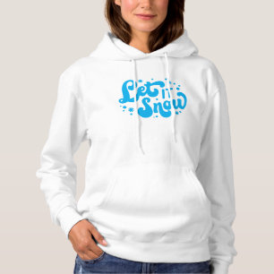Let It Snow Winter Design Hoodie