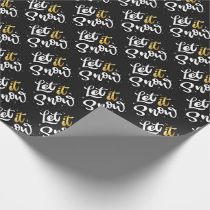 Let it Snow Wrapping Paper