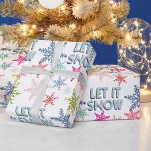 Let It Snow Wrapping paper