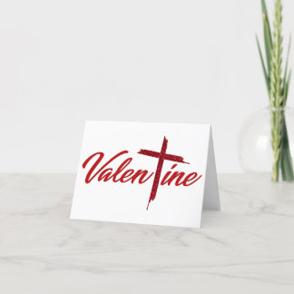 Let Jesus Be Your Valentine Thank You Card