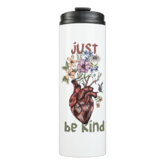 Let Kindness Bloom from Heart |Water Bottle   🌿❤️