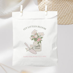 Let Littles Bloom Garden Seeds Baby Shower Favour Bags