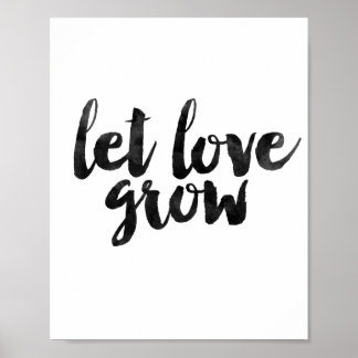 Let Love Grow Poster